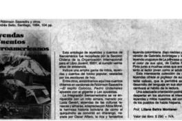 Leyendas y cuentos iberoamericanos
