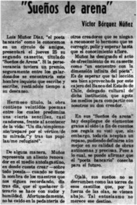 "Sueños de arena"