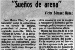 "Sueños de arena"