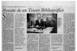 Rescate de un tesoro bibliográfico