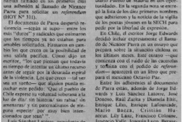 Intelectuales adhieren