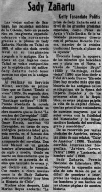 Sady Zañartu
