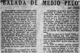 Balada de medio pelo"