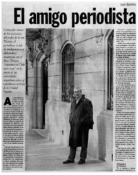 El amigo periodista de Menem: [entrevista]