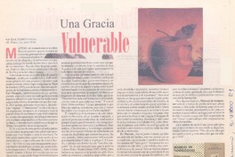 Una gracia vulnerable