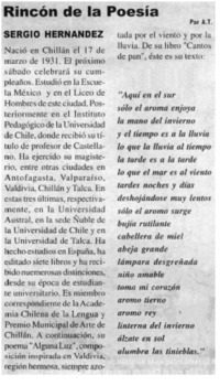 Rincón de la poesía