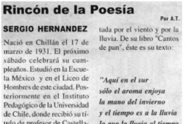 Rincón de la poesía