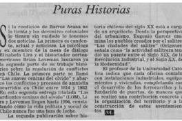 Puras historias.