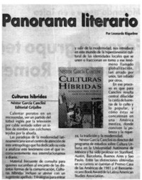 Panorama literario