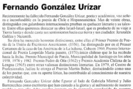 Fernando González Urízar