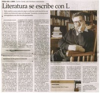 Literatura se escribe con L