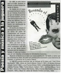 Poesía y música a la juguera