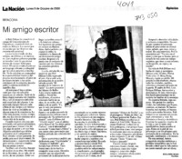 Mi amigo escritor