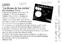 "La Reina de los cielos".