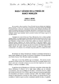 Raza y género en la poesía de Nancy Morejón