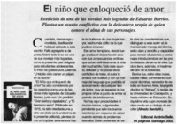 El niño que enloqueció de amor