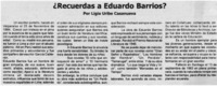 ¿Recuerdas a Eduardo Barrios?