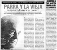 Parra y la vieja costumbre de atacar la cumbre