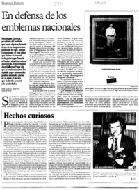 En defensa de los emblemas nacionales