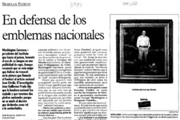 En defensa de los emblemas nacionales