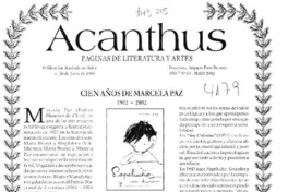 Cien años de Marcela Paz