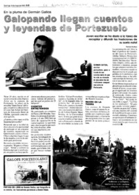 Galopando llegan cuentos y leyendas de Portezuelo