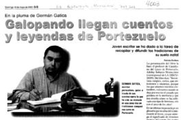 Galopando llegan cuentos y leyendas de Portezuelo