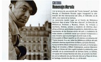 Homenaje a Neruda
