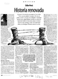 Historia renovada