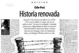 Historia renovada