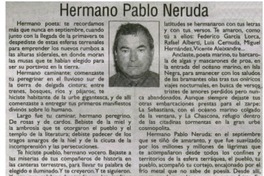 Hermano Pablo Neruda