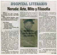 Neruda : arte,mito y filosofía