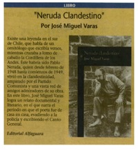 Neruda clandestino