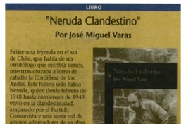 Neruda clandestino