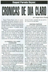 Cronicas de dia claro