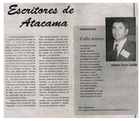 Escritores de Atacama