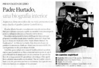 Padre Hurtado, una biografía interior.