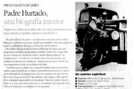 Padre Hurtado, una biografía interior.
