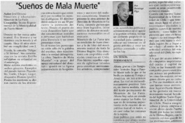 "Sueños de mala muerte"