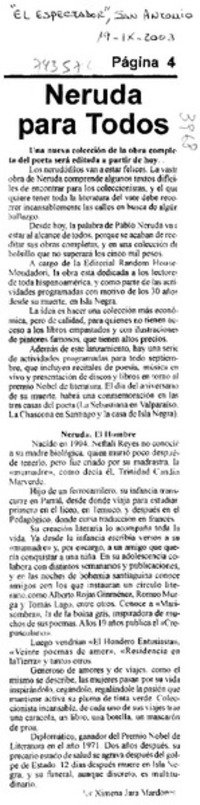 Neruda para todos