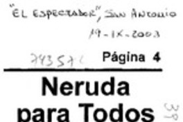 Neruda para todos
