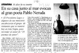 En su casa junto al mar evocan al gran poeta Pablo Neruda