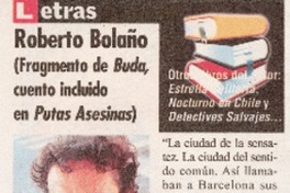 Roberto Bolaño.
