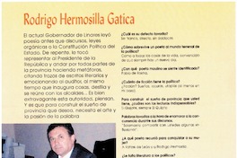Rodrigo Hermosilla Gatica : [entrevistas}