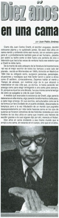 Diez años en una cama