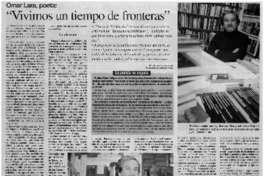 Vivimos un tiempo de fronteras : [entrevistas]