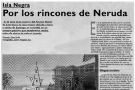 Por los rincones de Neruda