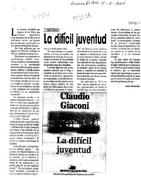 Un aporte con historia.