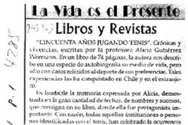 Cincuenta años jugando tenis