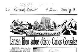 Lanzan libro sobre Obispo Carlos González